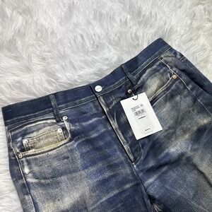 Rare!! Calvin Klein STUDIO Jeans Medium M Made In Portugal 3D Printed New $549